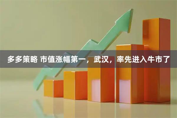 多多策略 市值涨幅第一，武汉，率先进入牛市了